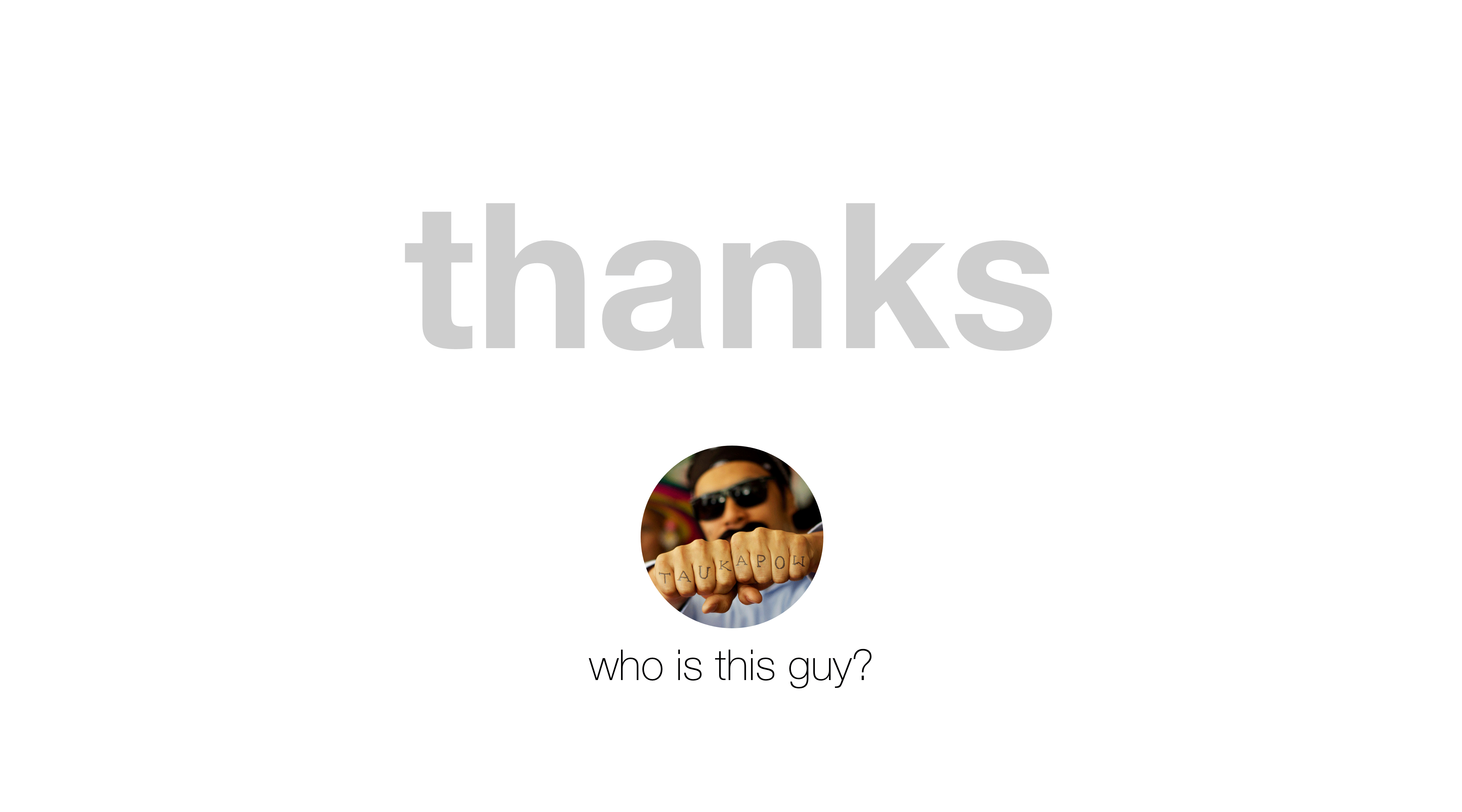 thank you